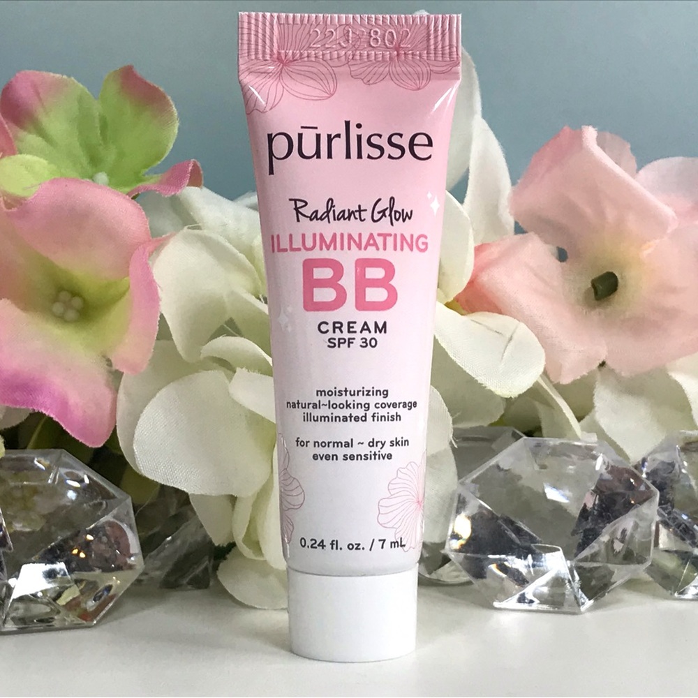 Purlisse Radiant Glow Illuminating BB Cream Mini LIGHT MED Exp01/25 *New